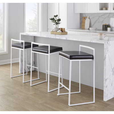 Brieon Stackable Bar and Counter Stool