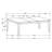 Alexander Black Rectangular Extension Leaf Dining Table
