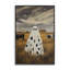 Vache fantôme dans une terre ferme, estampe numérique, conception par Arlington Prints-982010820-982010827