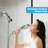 5 Mode Adjustable Settings Handheld Shower Head with Hose High Pressure Shower Heads-114838686