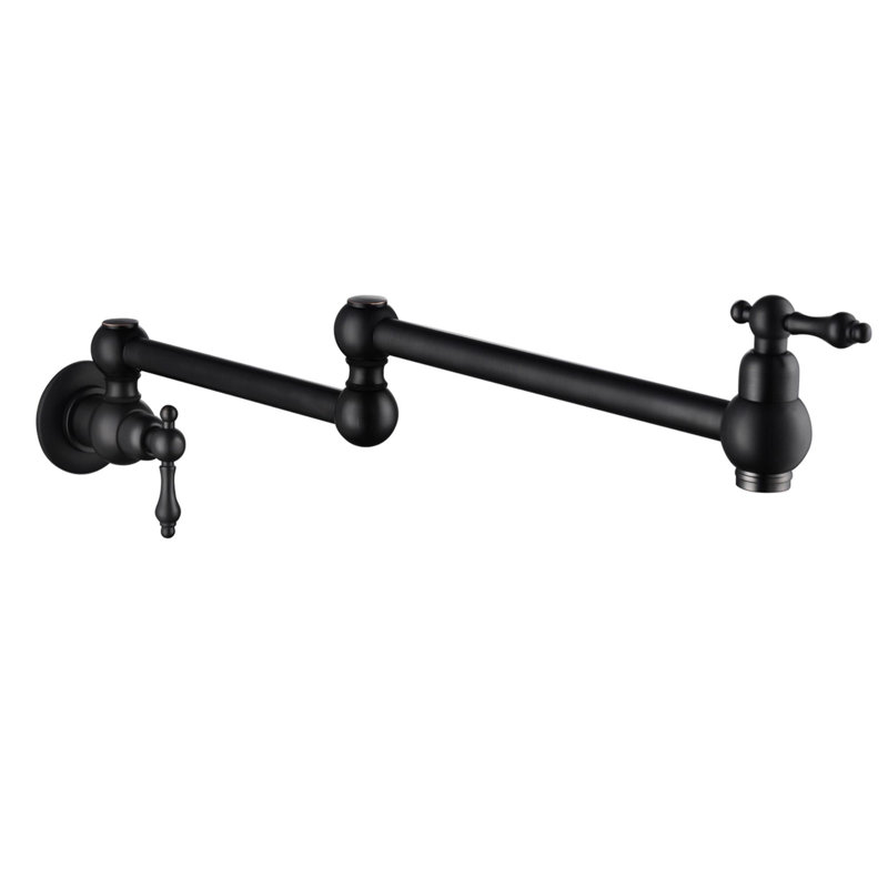 Mondawe Kitchen Faucet, Matte Black