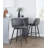 Lakyia Swivel Upholstered Counter Stool with Metal Frame