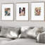 Cadre 4 photos simple en plastique biseauté Wickson-1519115653