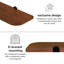 Tablettes flottantes murales en bois massif Valetta-1298926264