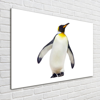 Penguin - No Frame Print on Glass