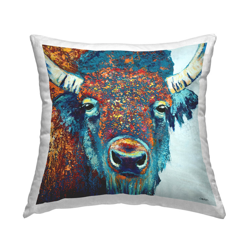 Polyester Throw Square Pillow Cover & Insert