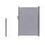 Dakota Fields 305cm W x 9cm D Fabric Cover Motorised Retractable Side Awning-1295100558-1220898684