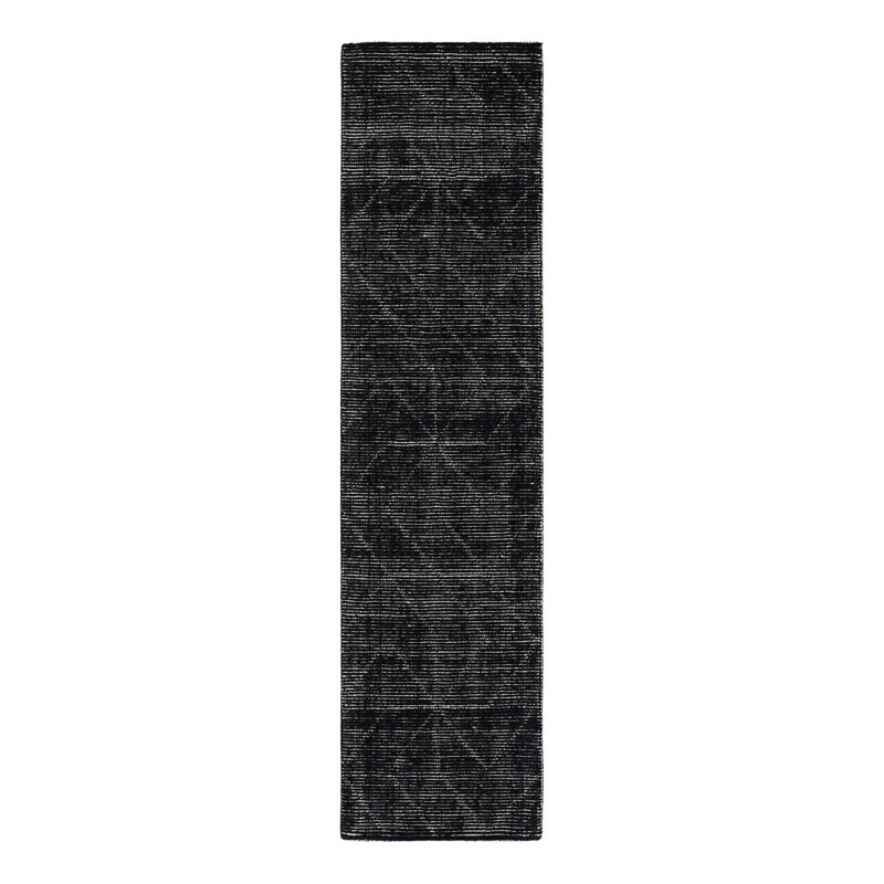 Cyndle Hand-Tufted Wool Geometric Area Rug, Runner 2' x 8'