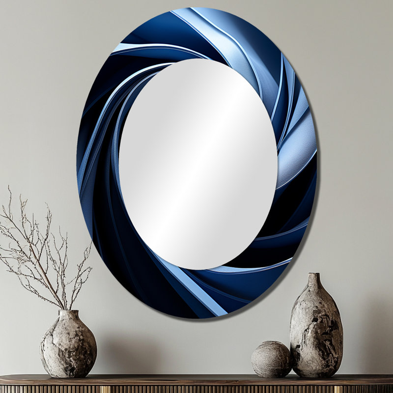 Miroir mural Spiraling, 40 po x 30 po