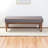 Polyester Blend Upholstered Bench