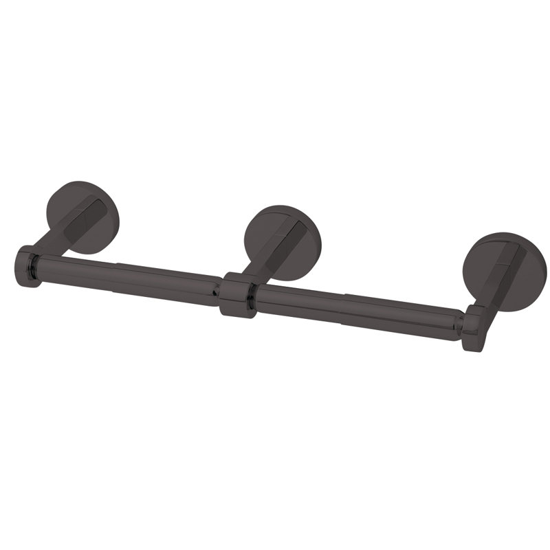 Vector Wall Mount Toilet Paper Holder, Matte Black