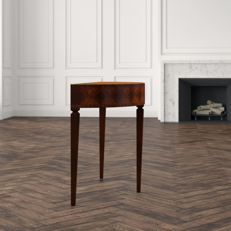 Marquetry 40'' W Console Table