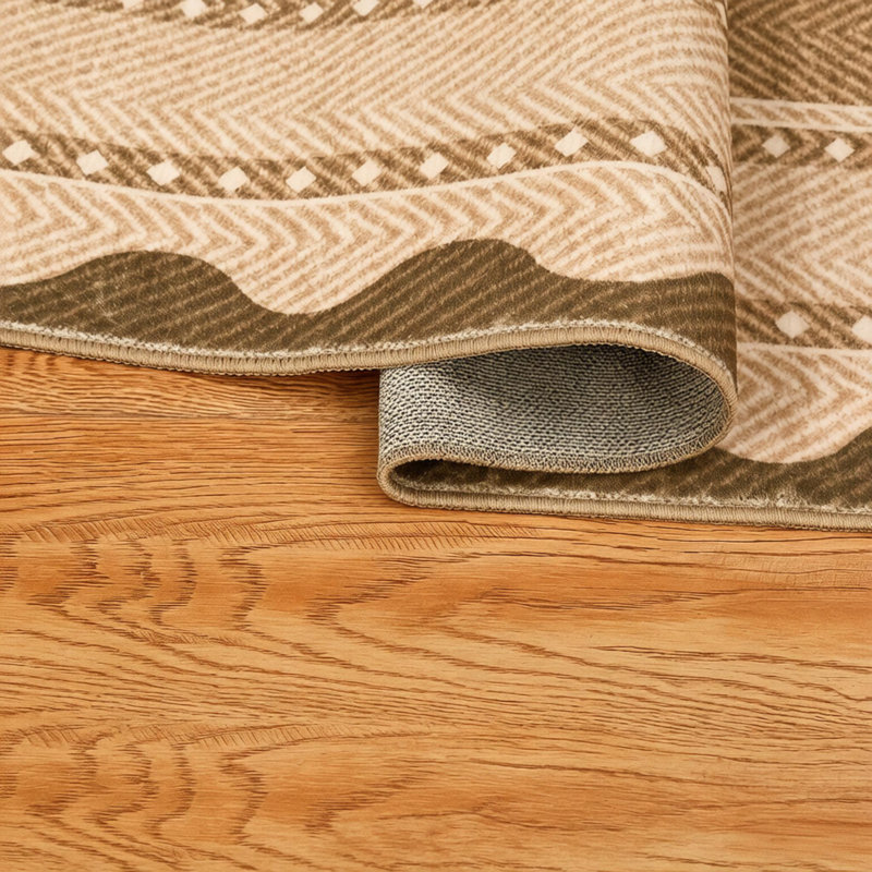 Area Rug, Beige, Rectangle 120 x 170 cm