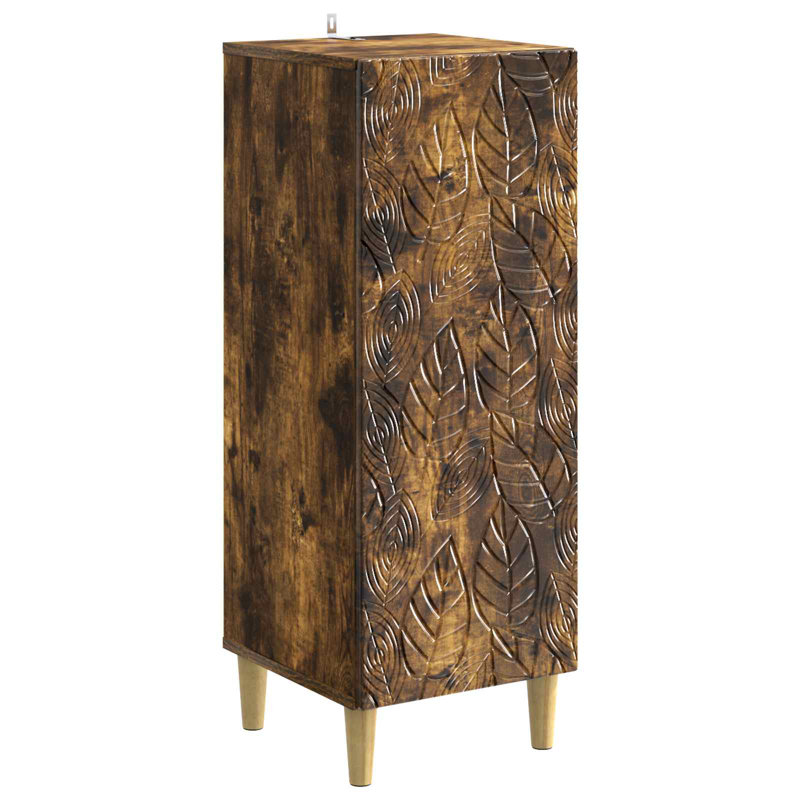 33 cm W Sideboard, Smoked Oak