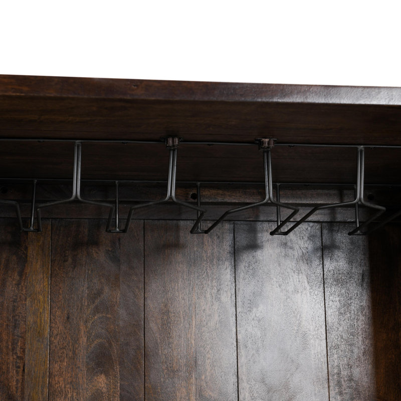 Viva Solid Wood, Solid Wood/Dark Brown