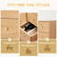 Table de chevet avec armoire de rangement pour le salon - table de rangement sur pied