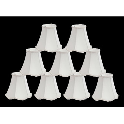 5'' H x 6'' W Silk Bell Candelabra Shade