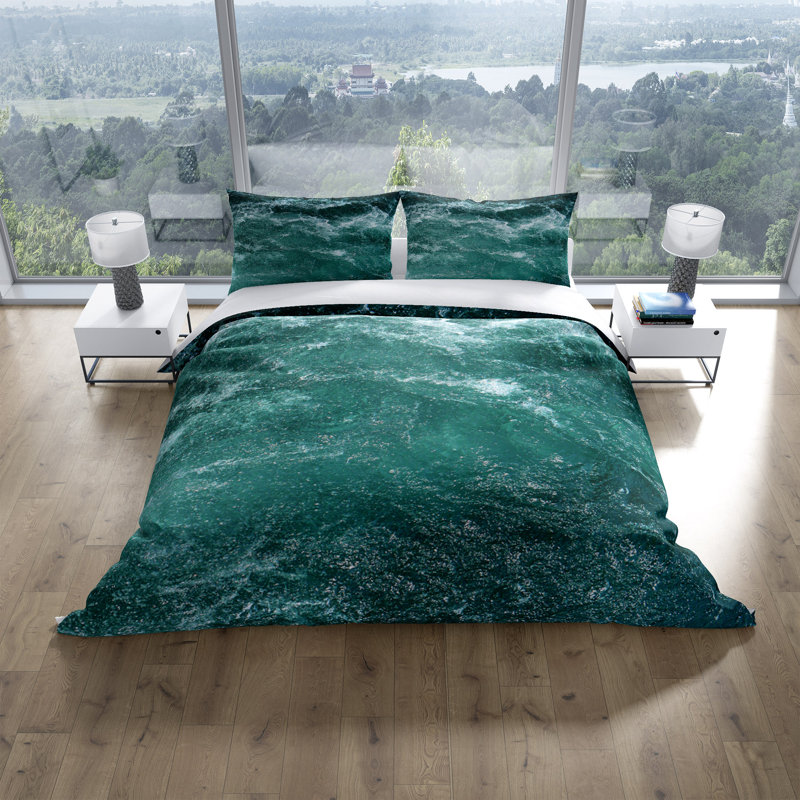 Polyester Duvet Cover, King Duvet Cover + 2 Shams