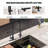 Double-Head Stainless Steel Kitchen Faucet With Pull-Down Nozzle, Single Handle High-Pressure Kitchen Sink Faucet-113377778