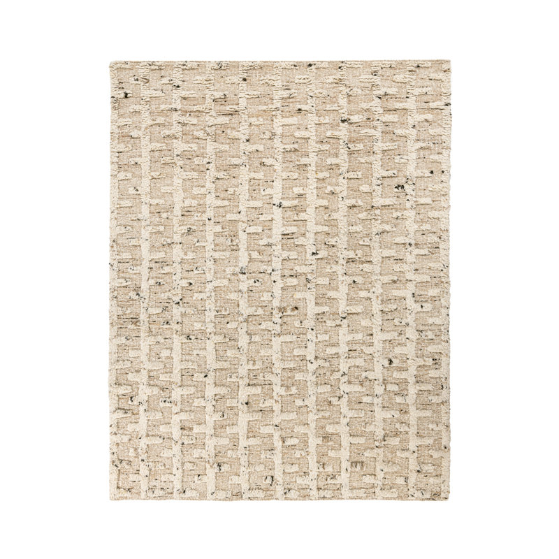 Kapala Handwoven Jute Blend Area Rug, Rectangle 9' x 12'