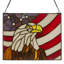 Vitrail 12 "L Americana Eagle