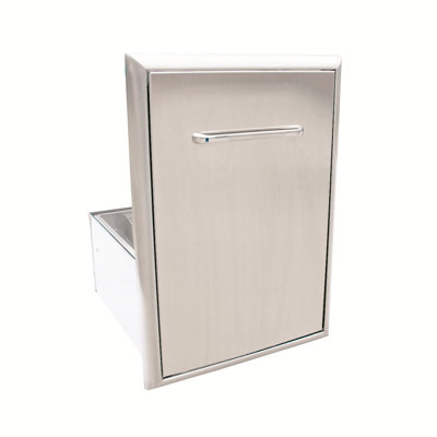 15" Stainless steel Drop-In Tank Storage