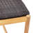 Acacia Wood 3 Seater Bench