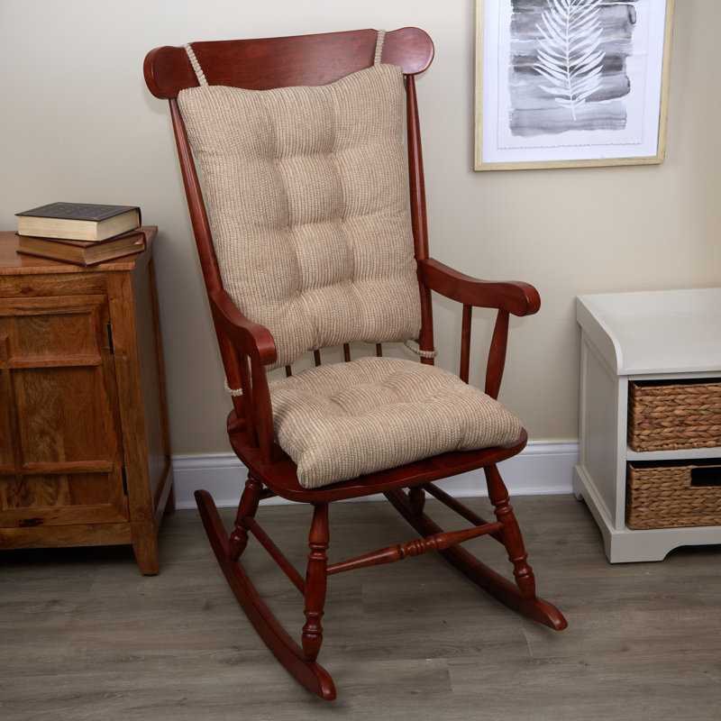 Ensemble de coussins de chaise berçante antidérapant