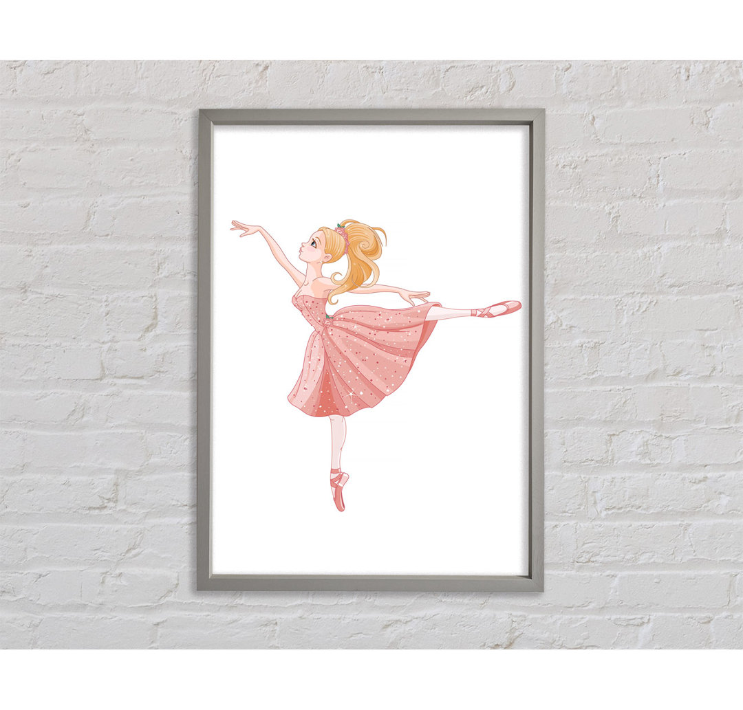 Elegante Ballerina - Druck