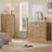 Ilfracombe 47.2" W 6-Drawer Engineered Wood Double Dresser 