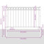 vidaXL Fence 