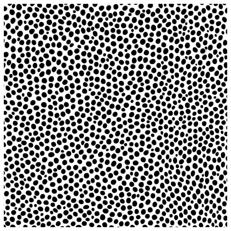 Rideaux noir et blanc à pois, voilages et voilages à pois - 1 panneau, Transparent, 50 po x 80 po - 1 panneau
