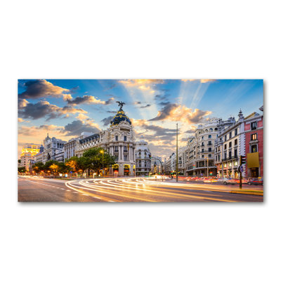 Madrid Spain - Wrapped Canvas Print
