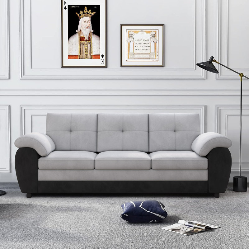 81.9'' Velvet Sofa