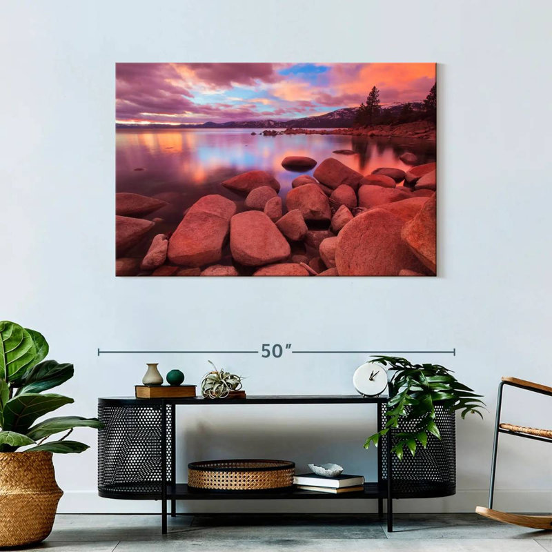 Alvord, teinte rose du lac Tahoe, H 30 po x l 45 po