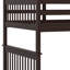 Lit superposé avec lit gigogne, rangement et garde-corps pour la chambre à coucher-511004522