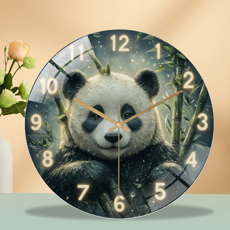 Horloge murale Panda