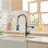 Robinet de cuisine de purificateur d'eau potable, robinet d'évier de cuisine rétractable