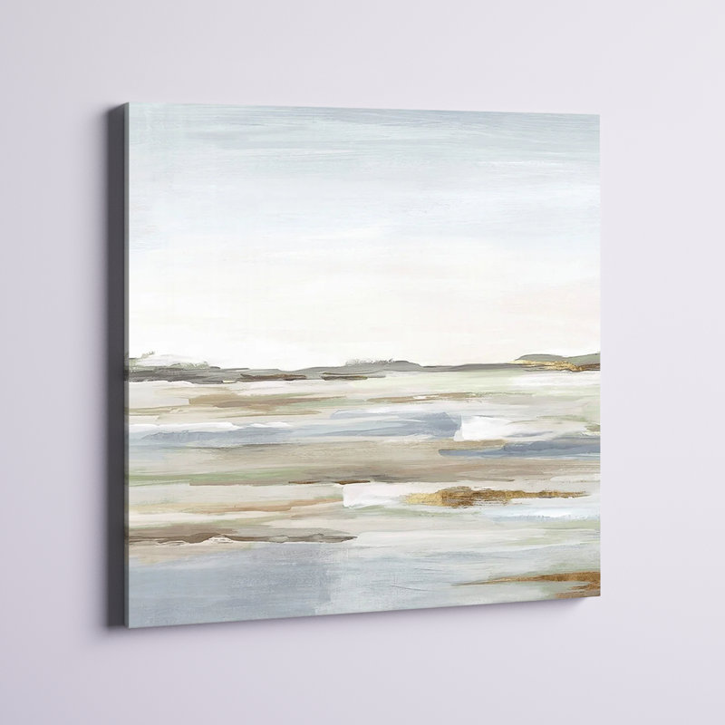 «Vastness II» par Eva Watts - reproduction d'art, Toile tendue, H 16 po x l 16 po, Sans cadre