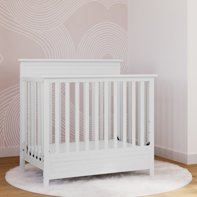 Petal 4-in-1 Mini Convertible Crib with Mattress