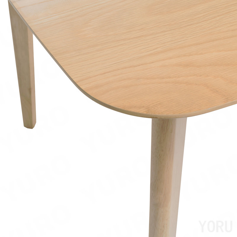 Basic Wood Dining Table, Brown