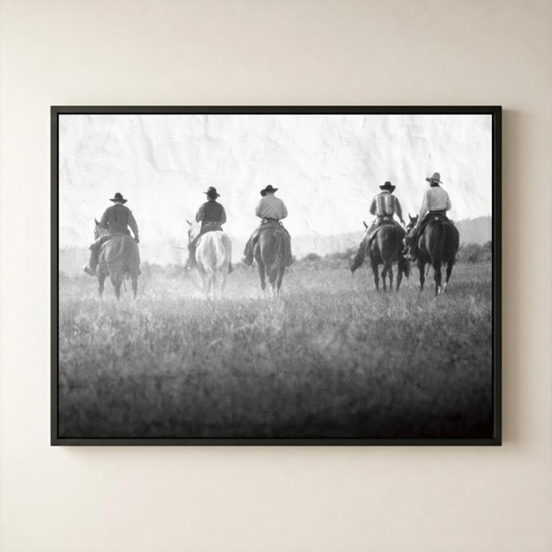 Retour à la maison par Danita Delimont - Graphisme sur toile, H 36 po x l 48 po, Cadre plat flottant, Noir