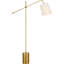 Frederick 52" Pivoting Floor Lamp with Linen Shade-2108731956