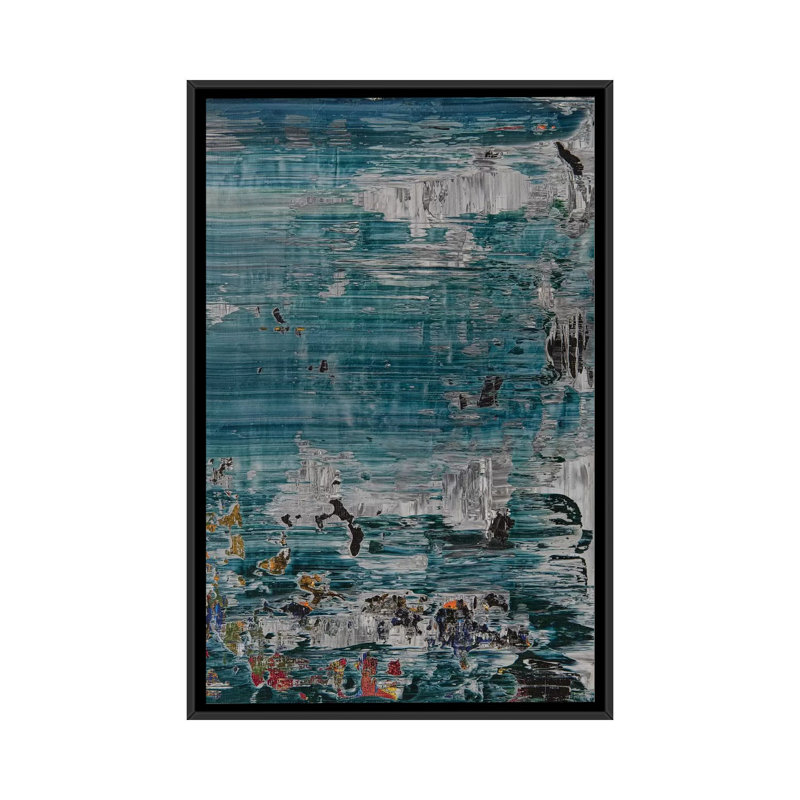 " Breaking Bad " by Spencer Rogers, 26" H x 18" W x 1.5" D, Black Framed Canvas