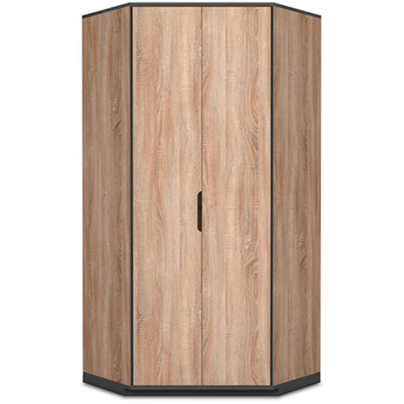Stefania 2 Door Manufactured Wood Wardrobe
