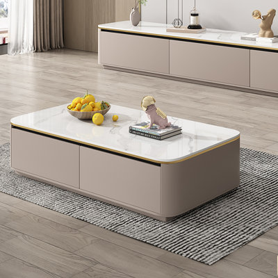 Table basse en bois massif