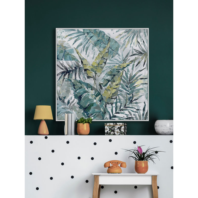 «Blissful», reproduction encadrée sur toile, H 18 po x l 18 po x P 1,5 po