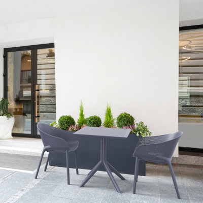Ensemble repas carré pour 2 personnes 31,5 po Farrah