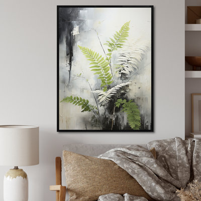 " Green Ferns Beauty Unfolding "