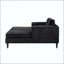 Méridienne Méridienne 53,5 po avec accoudoirs double couche-534839707